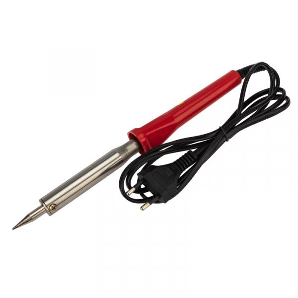 Электропаяльник 100Вт 220В с керам. нагревателем, долговечное жало PROCONNECT блистер 12-0126-4