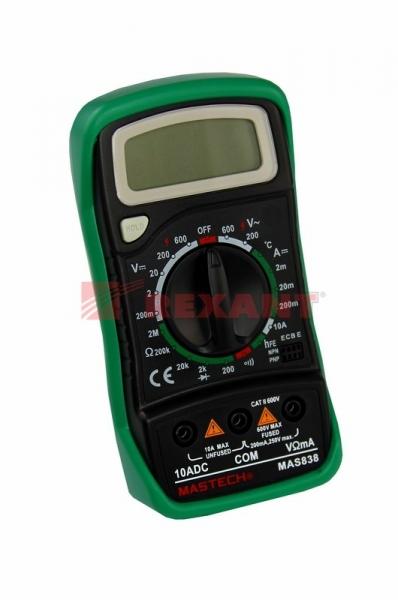 Мультиметр MAS-838 MASTECH портативный 13-2008