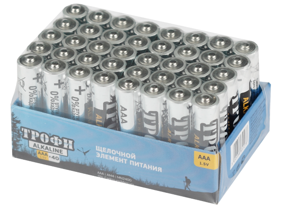 Элемент питания Трофи LR03-40 bulk ECO box40