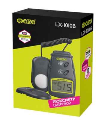 Люксметр  LX-1010B ФАZА