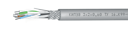 КИПЭВ 2х2х0,6 кабель