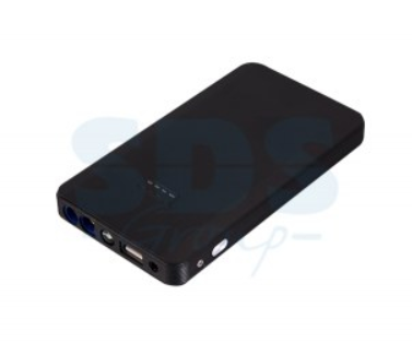 Портативное многофункциональное зарядное устройство ёмкостью REXANT ЗУ 8000 мАч для компьютеров, телефонов, автомобилей,черный. 80-2003