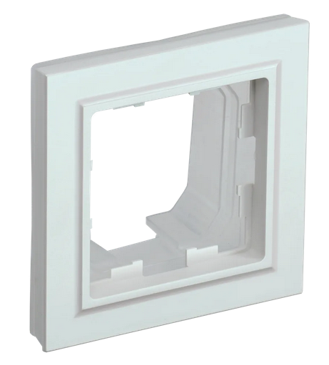 BRITE Рамка 1-мест. IP44 РУ-1-БрЖ-44 жемч. IEK