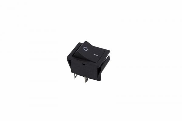 Выключатель клавишный 250V 15А (4с) ON-OFF черный (RWB-501, SC-767)  REXANT 36-2310