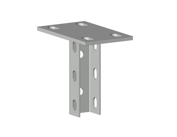 Кронштейн потолочный одинарный 115мм HDZ EKF