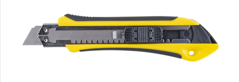 Нож 18 мм выдвижное лезвие сегментированное ОНЛАЙТ 82 957 OHT-Nv03-18 (кассетный)