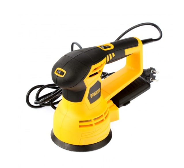 Машина шлифовальная эксцентриковая OS-125, 450 Вт, 6000-12000 об/мин// Denzel