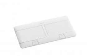 Блок выдвижной розеточный - пустой IP40  8(2х4) модуля белый  0 Legrand 54033