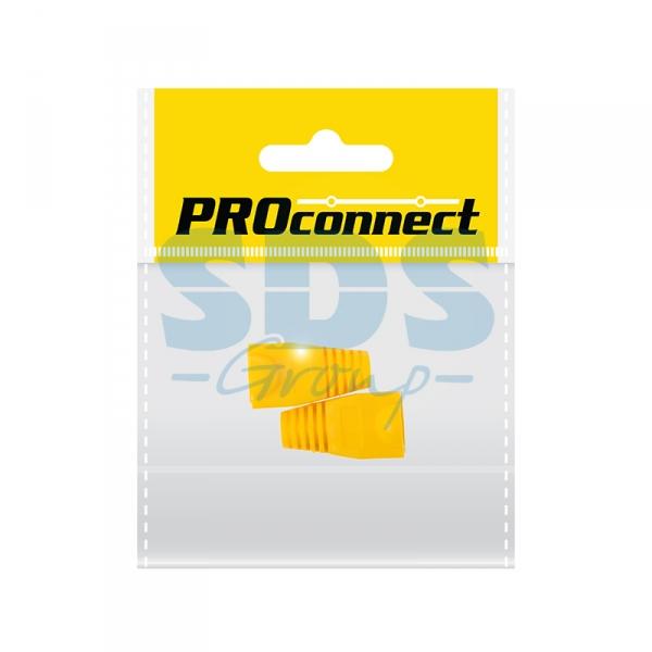 Колпачок изолирующий для разъема RJ45 8Р8С, желтый (2шт.) (пакет)  PROconnect 05-1203-8