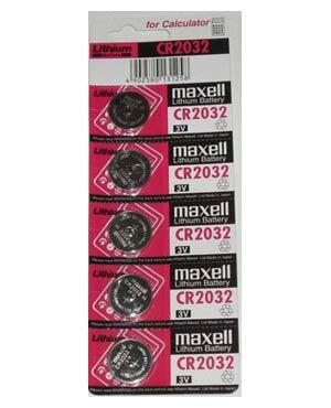 Элемент питания Maxelll CR2032(3V) BL-5 (кратно 5)