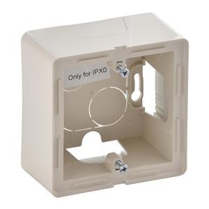 Legrand 754201 Valena LIFE.Коробка для накладного монтажа.1-постовая.Слоновая кость