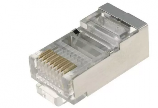 Джек ЭРА  RJF-1 RJ-45 8P8C CAT 5e экранированный