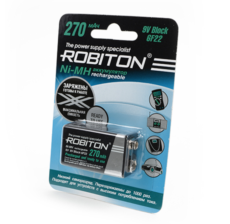 Аккумулятор ROBITON RTU270MH-1 BL1 (кратно 1)