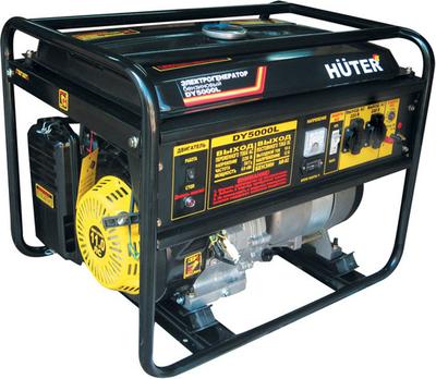 Генератор бензиновый HUTER DY5000L (4кВт)