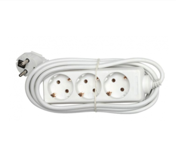Удлинитель Navigator 94 180 NPE-S-03-500-E-3x1 с/з 3 гн. 5м