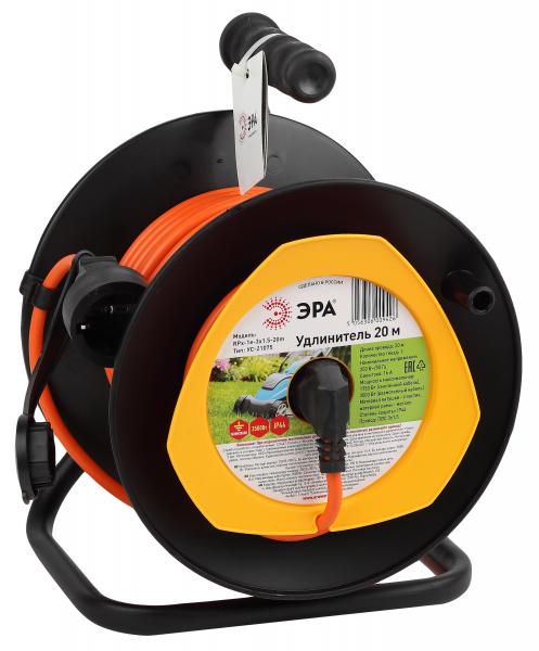 Удлинитель силовой ЭРА RPx-1e-3x1.5-20m на п. катушке c/з 20м 1 гн ПВС 3х1.5