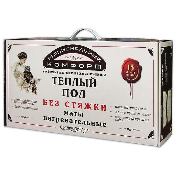 Теплолюкс Комплект теплых полов Национальный комфорт тНК-345-2,30 без регулятора (одножильный мат, 2,3 кв.м, 345 Вт)