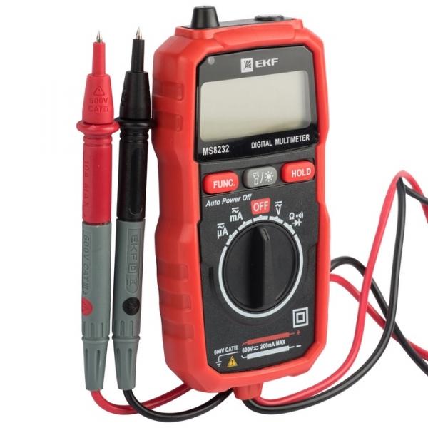 Мультиметр MS-8232 цифровой EKF Expert