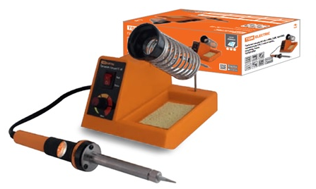 Паяльная станция ПС-72, 2-72Вт, 230В, 160-500С, керамический ТЭН, 4 жала в компл., регулятор, Алмаз