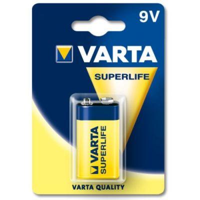 Элемент питания VARTA 2022.101.411  "SUPERLIFE" 6F22 BP1