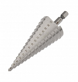 Сверло по металлу ступенчатое 4,0-32,0 мм Kranz KR-12-6603