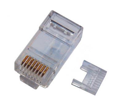 Джек RJ-45  8P-8C  CAT5e (со вставкой) REXANT арт.05-1022 05-1022