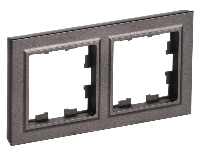 BRITE Рамка 2-мест. IP44 РУ-2-БрТБ-44 бр. IEK