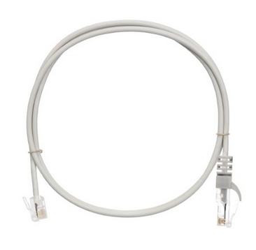 Коммутационный шнур (патч-корд), RJ45-RJ12, 1м, серый  ITK