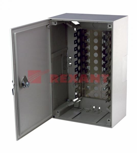 Коробка монтажная под 10 плинтов с замком (320x215x75mm) REXANT 04-0152