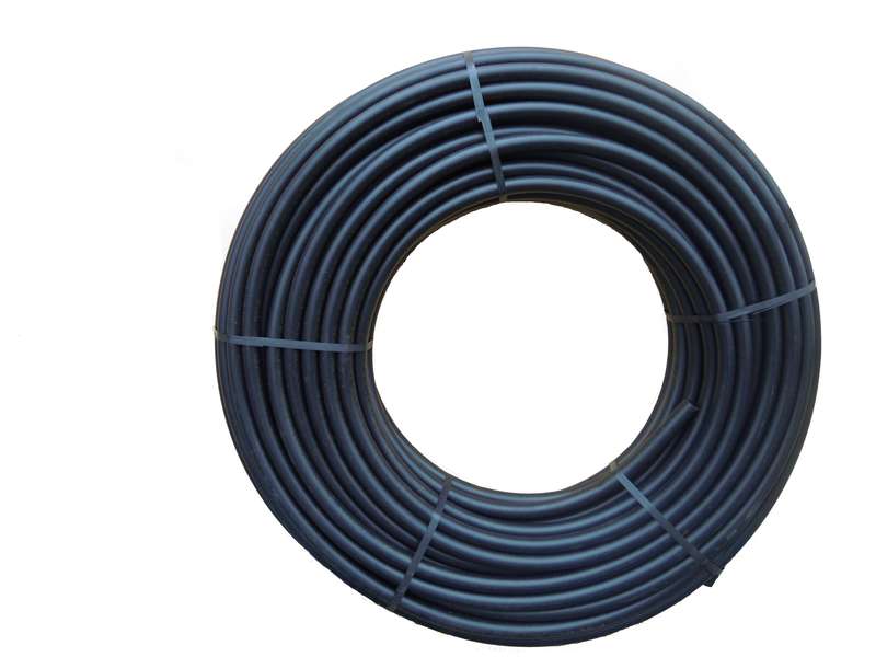 Труба гладкая ПНД жесткая d16мм (уп.100м) Солекс СОЛ16