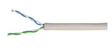 U/UTP кат.5Е 2 пары PVC серый ITK Кабель витая пара ШПД ITK