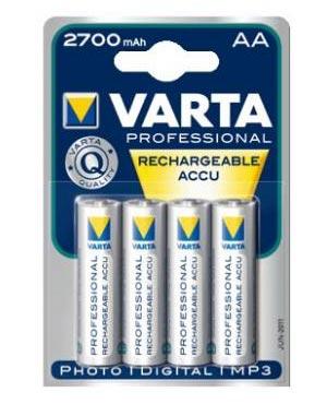 Аккумулятор VARTA R6 (2700 mAh Ni-Mh) 5706.301.404  BL4