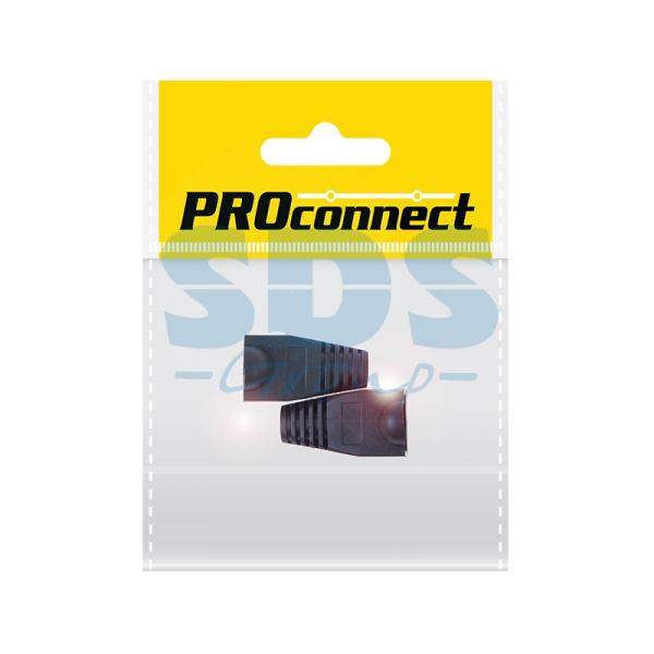 Колпачок изолирующий для разъема RJ45 8Р8С, черный (2шт.) (пакет)  PROconnect 05-1210-8