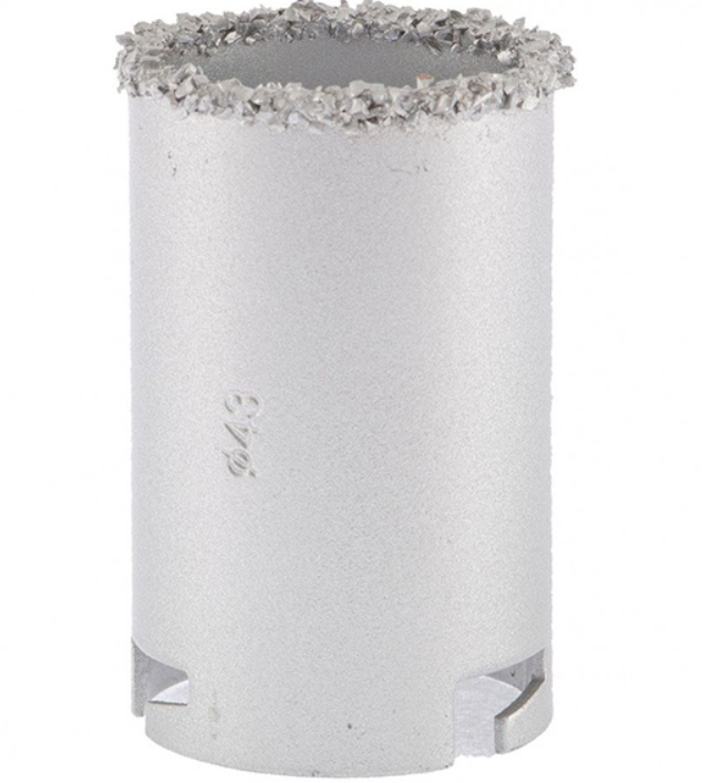 Кольцевая коронка с карбидным напылением, 43 мм// MATRIX