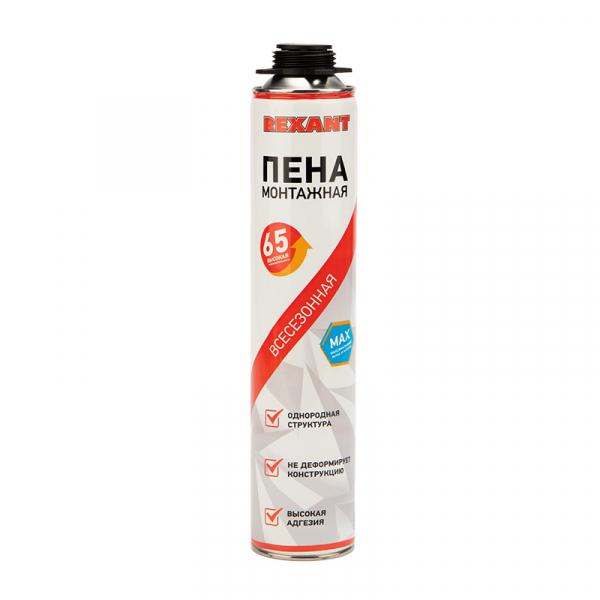 Пена монтажная всесезонная 1000 мл REXANT 89-0901 89-0901