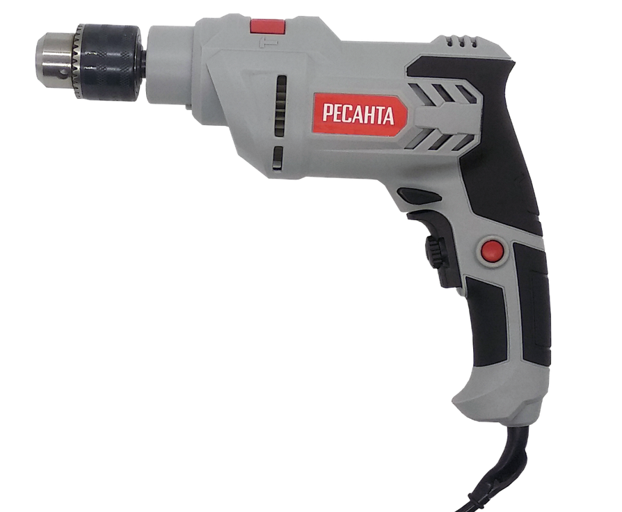 Дрель ударная 850Вт 13мм регулирование.оборотов, реверс ДУ-15/850 Ресанта