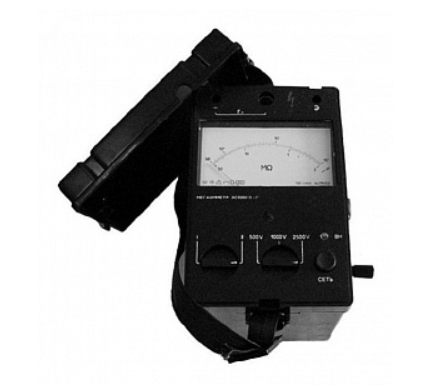 Мегаомметр ЭС 0202/2Г  (10000МОм, 500В/1000В/2500В)