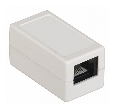 Проходной адаптер кат. 6 UTP тип RJ45-RJ45 ITK