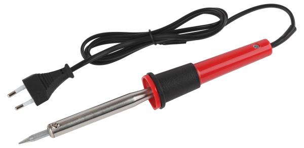 Электропаяльник 100Вт 230В "Лидер" с  2-комп. рукоятка,  жало Long life PL-02-100 W ЭРА (50/750)